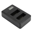 thumbnail image 4 of VGEBY E12 Portable Dual Slot Camera Battery Charger With LCD Charging Display For, 4 of 8