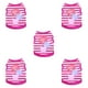 thumbnail image 3 of Camiseta Chaleco de verano Methold Patrón de beso Traje de impresión Ropa redonda Abrigo Chaqueta para perro Teddy Puppy rosa XL CBP272522, 3 of 5