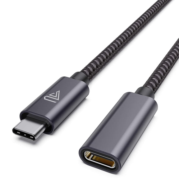 Faracent USB C Extension Cable (20Gbps/240W/3.3Ft), 4K@60Hz USB 3.2, Type C 3.1 Male to Female Extender Charging & Sync for iPhone Pixel PSVR2 MacBook Air Pro/ iPad Dell XPS Surface Book