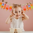 thumbnail image 2 of fastboy 1pcs Set 16.4ft Rainbow Paper Card Personalized Banner 16.4ft Rainbow Paper Card Decoration Banner Happy Birthday Banner TYPE2 NO2, 2 of 6