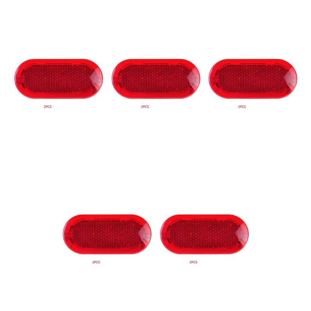 stanreset 2Pcs/set Replacement for Caddy for Polo Touran 6Q0947419 Plastic Door Interior Warning Light Reflector 5Set