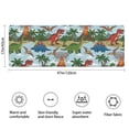 thumbnail image 3 of LightColor Dinosaurs Volcanoes Pattern Bathroom Rugs Mat,Non Slip Microfiber Bathroom Rug,Rubber Backing,Soft Bathroom Mats for Bathroom Floor,Tub and Shower,47x17in(120x43cm), 3 of 5