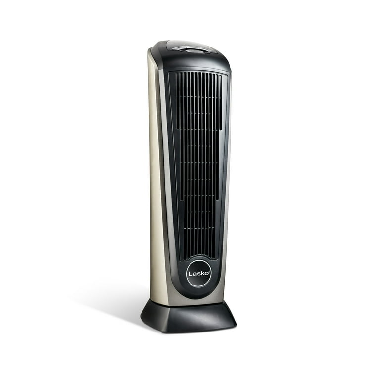 Lasko Electric 1500W Oscillating Ceramic Tower Space Heater with