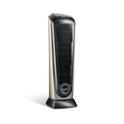 Lasko 23 1500W Oscillating Ceramic Electric Tower Space Heater with Remote Control, 751320, Black