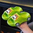 thumbnail image 2 of Hessimy Slippers for Girls Slides Boys Shower Slipper Slip on Sandals Non-slip Summer Beach Pool Shoes Beach Pool Shoes toddler kidsslippers(Green,9), 2 of 5
