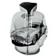 thumbnail image 1 of Sudadera con capucha y cremallera para hombre con diseño de coche clásico de dibujos animados, estampado 3D, unisex, informal, divertida, para primavera, ropa de calle, manga larga extragrande, 1 of 6
