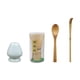 thumbnail image 4 of Juego de ceremonia del té matcha, juego de batidor de matcha, cuchara de té, soporte para batidor, regalo para batidor de té, juego completo de té matcha novedoso cian, 4 of 9