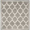 thumbnail image 1 of Safavieh Amherst Collection AMT415R Dark Grey and Beige Indoor,  Outdoor Square Area Rug (7' Square), 1 of 5