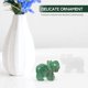 thumbnail image 2 of 2 piezas Figuras de elefante Crafts Decor Decor Desktop Estatua Elefante Jardín CRISTAL Figura de elefante, 2 of 6