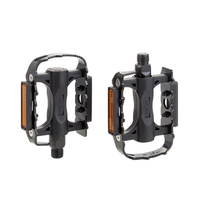 Pédales Double du Design pour Performance Sans Couture, Technologie à Billes Assure un Fonctionnement Fluide et une Large Compatibilité pour Divers Modèles de Vélos, Surface Antidérapante pour Conduite par Tous les Temps