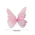 thumbnail image 3 of Valentine’s Day 3D Butterfly Outdoor Decorations for Weddings Birthday Parties Garden Events Courtyard Decor Festival Backdrops Mesh Butterfly Ornament for Indoor Outdoor Celebration Displays, 3 of 5