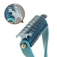 thumbnail image 4 of ERK 1Pcs Gentle Small Grooming For Deshedding And Removal Lightweight Comb For Cats And Dogs Easy Cleaning Slicker Brush For Home Use, 4 of 5