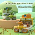 thumbnail image 2 of Máquina de pinball BLIVURIO Dinosaur Crocodile Kids 3-5 años, 2 of 9