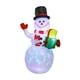 thumbnail image 2 of Inflables Navideños Iluminados Con Muñeco De Nieve De 5 Pies Para Decoración Navideña Para Patio Trasero Y Césped, 2 of 9