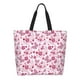 thumbnail image 1 of Disketp Flower Butterfly Bolsa Tote Estampada para Mujer, Bolso de Hombro y de Mano para Compras y Viajes, 1 of 8