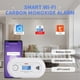thumbnail image 4 of Alarma de Monóxido de Carbono Inteligente WiFi, Detector de Gas CO WiFi con Control de Aplicación Tuya, Batería de 10 Años de Duración, CE en 50291, VC21W, 4 of 5