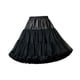 thumbnail image 3 of Falda enagua para mujer, falda tutú en capas, media falda, cintura elástica, enagua para Negro, 3 of 9