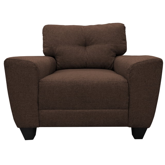 Sillon El Bazar Store Sidney Lino Chocolate 1 plaza Modular Moderno Sala