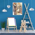 thumbnail image 4 of Cuadros Decorativos Kit de pintura de diamante 5D DIY animal Taladro redondo completo Decoración del hogar Ehuebsd Nuevos Originales, 4 of 9