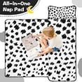 thumbnail image 4 of White and Black Of Leopard Print Toddler Nap Mats for Kids Preschool,Sleeping Mat Bag or Kids,Toddler Sleeping Bag,Toddler Nap Mat or Daycare, 4 of 6