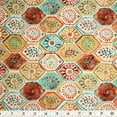 thumbnail image 1 of Fabric Creations Multi Karima Cotton Fabric by the Metre 109 cm (43"), 1 of 1