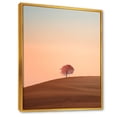 thumbnail image 2 of Designart "Abstraction Photography: Autumn Sunset I" Minimalism Floater Framed Canvas Prints, 2 of 5