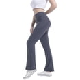 thumbnail image 5 of Shgiloo 3PCS Women’s High Waist Tummy Control Flare Leggings with Pockets, 5 of 7