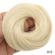 thumbnail image 1 of Moño desordenado 100% real, coleta, moño rizado natural, recogido tipo donut con goma elástica para mujer., 1 of 1