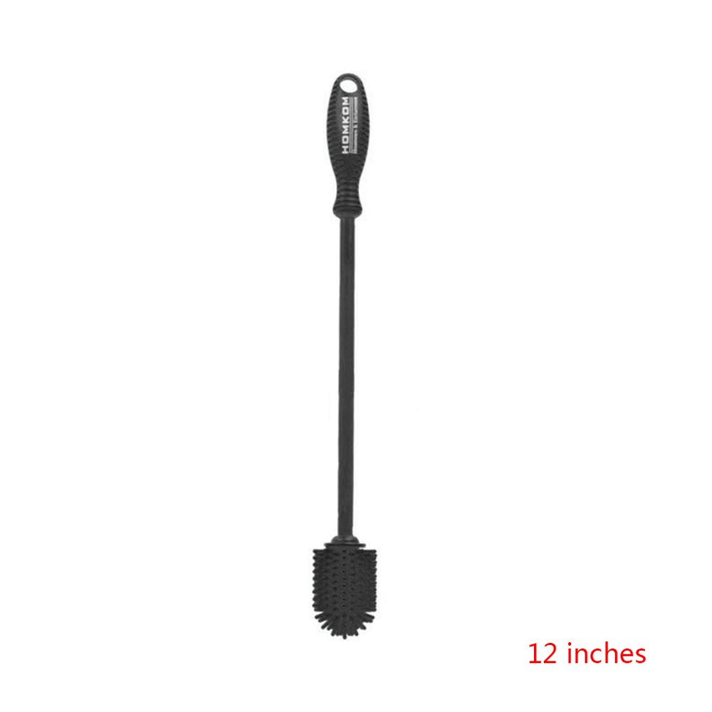 12in Silicone Bottle Brush Long Handle Water Bottle Cleaning Brush Vase