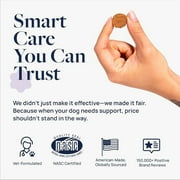 Veterinary Formula Smart Vitality Pet Calm Supplement for Dogs, Calming Without Sleepiness, 60 Chews