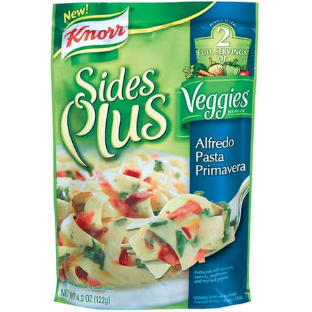 Knorr Side Dishes: Alfredo Pasta Primavera Sides Plus Veggies, 4.3 oz