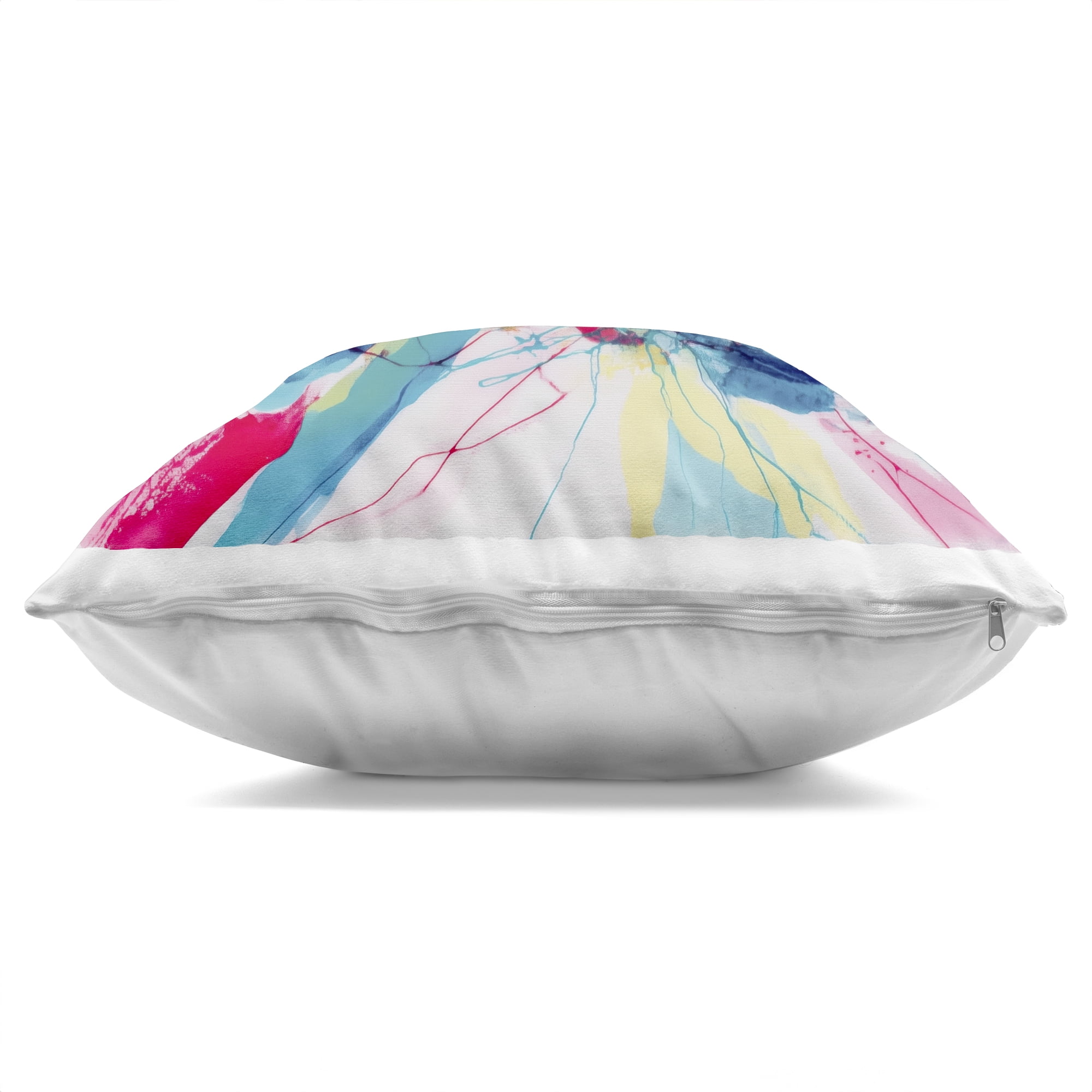 Stupell Industries Expressive Parrot in Bloom Decorative Printed Throw Pillow, design by Chromatic Storm Studio, 18 x 7 x 18