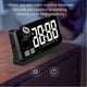 thumbnail image 3 of Reloj Despertador con Proyección, Pantalla LED HD, Relojes de Proyección Inteligentes para Dormitorio, Reloj Digital Giratorio de 180 Grados, Proyector B, 3 of 5