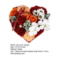 thumbnail image 4 of Portable Soap Flower Box Perfect Gifts Cream Heart-shape Decorative Flower Gift Box for Festival-Pink, 4 of 8