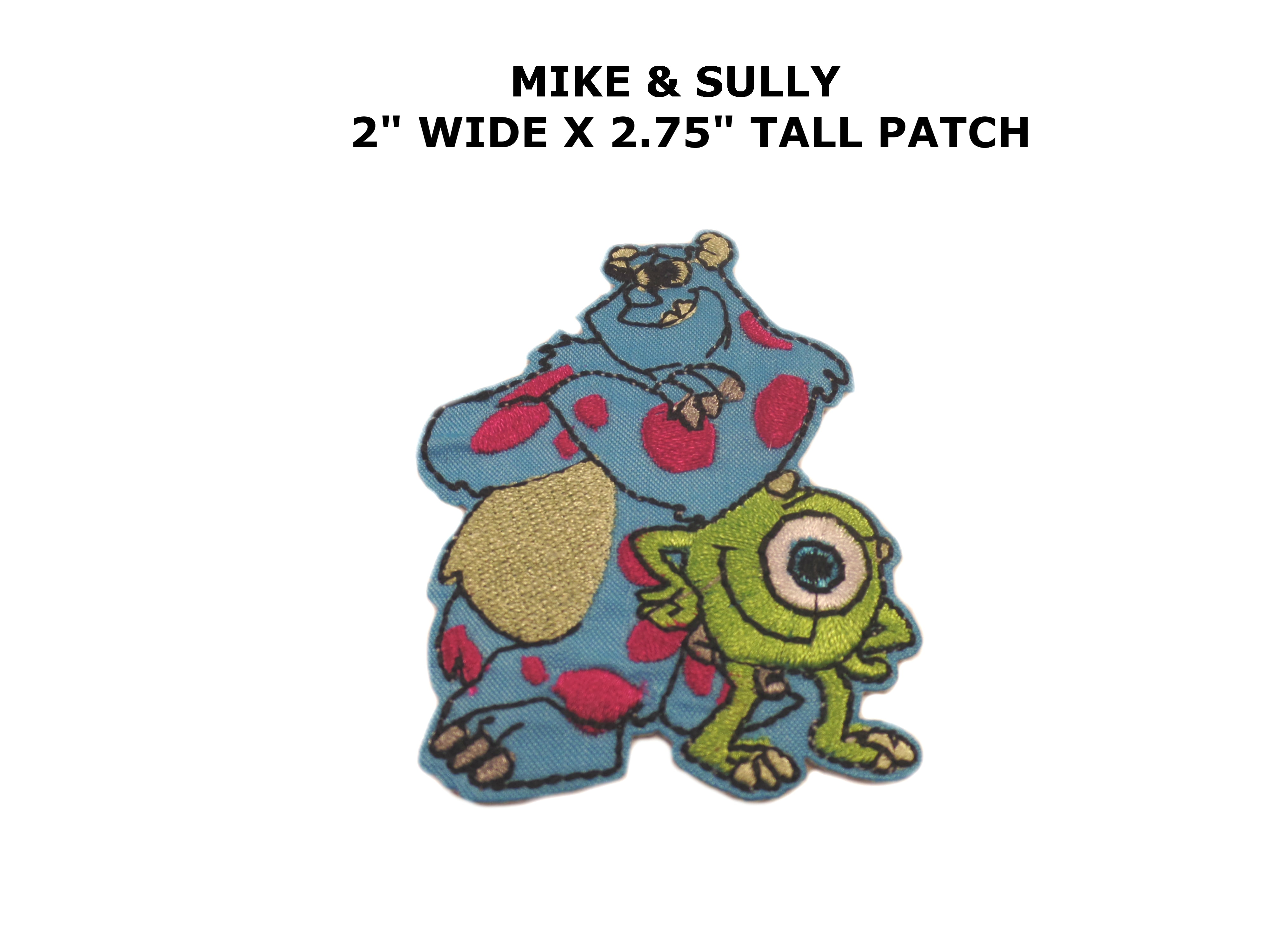 Mike & Sulley Monster's Inc Iron-On Patches, Hobby Lobby