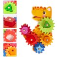 thumbnail image 4 of Wooden Gear Game Toy for Kids Playing with Bright Color Design and Suitable Size 1 Set, 4 of 6
