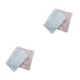 thumbnail image 2 of Redempat Microfiber Dishcloth Portable Solid Color Water Absorbent Breathable Kitchen Plate Dish Towel Cloth Accessories Green Coffee 2Set, 2 of 6