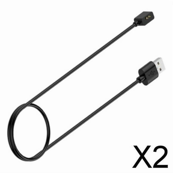 Cable de carga para reloj inteligente,Muelles USB magnéticos para cargador de cable de reloj inteligente,carga cables de reloj inteligente cargadores adaptadores de datos,distancia 2 piezas