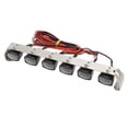thumbnail image 4 of Accesorio para coche RC, barra de luces LED LED, lámpara de techo para coche RC, luces LED para coche RC, estética elegante, 4 of 8