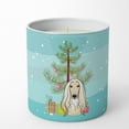 thumbnail image 4 of Carolines Treasures BB1616CDL 3.75 x 3.25 in. Unisex Christmas Tree & Afghan Hound 10 oz Decorative Soy Candle, 4 of 5
