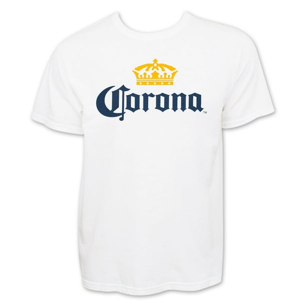 Corona Extra - Corona Extra Men's White Beer Logo T-Shirt-Medium