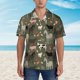 thumbnail image 2 of Balery Farm Animals Camisas hawaianas de manga corta para hombre, camisas playeras de corte holgado, camisas de vacaciones con botones,Large, 2 of 7