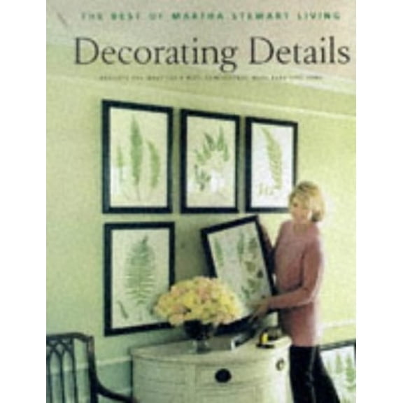 Pre-Owned Decorating Details (Martha Stewart Living Magazine) Paperback