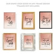 thumbnail image 3 of Koyal Wholesale Rose Gold Glitter Wedding Signs 8.5 x 11", Set of30Pack, 3 of 5
