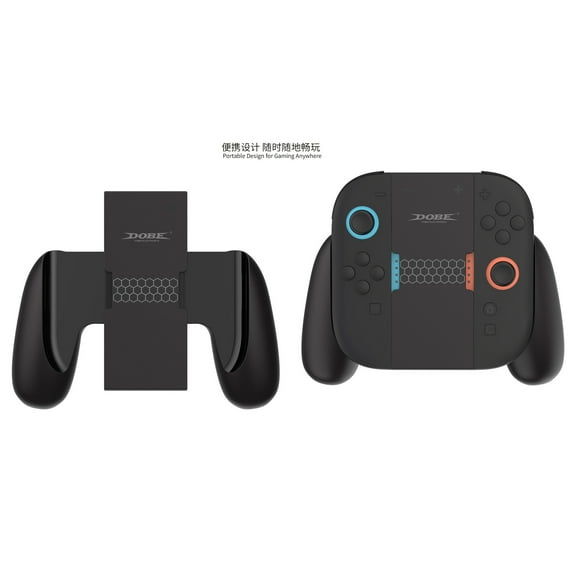 KIPLINK Ergonomic Joy-Con Grip for Nintendo Switch 2 - Comfortable Handle with Optional Magnetic Charging & LED Indicators