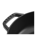 thumbnail image 3 of STAUB Braisières 3,7 L Fonte Ronde Sauté Pan Chistera, Noir, 3 of 8