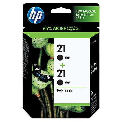 HP 21 2-pack Black Original Ink Cartridges (Hp21 Ink Cartridges Best Prices)