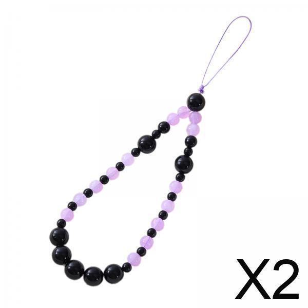 Charm para teléfono,Correa con cuentas para teléfono,cordón para funda de teléfono celular,Correa de cadena para teléfono móvil para mujer,Llavero con cordón antipérdida para