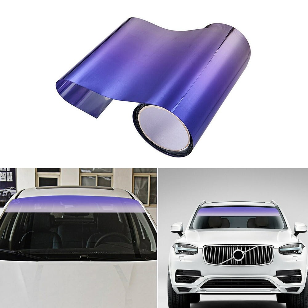 Upper Front Windshield Sun Protection Sheet Gradient Auto