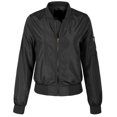 thumbnail image 1 of KOGMO Womens Classic Zip Up Lightweight Bomber Jacket, 1 of 7